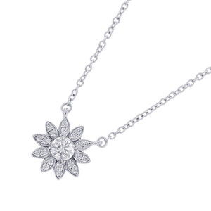 TIFFANY & CO. Silver Diamond Necklace